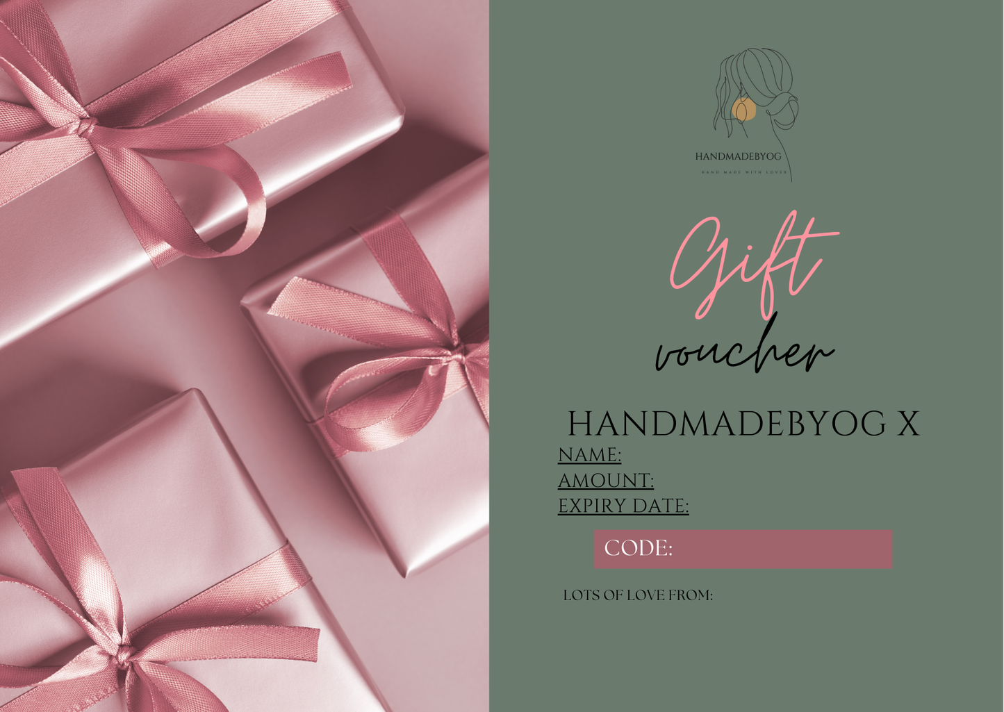 HANDMADEBYOG GIFT CARD