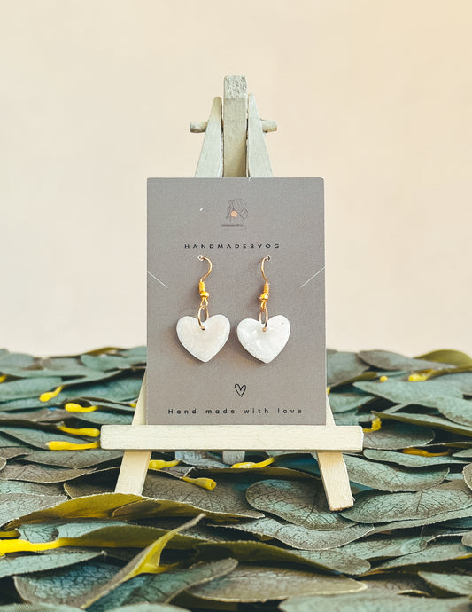 The Bridal Tiny Heart Earrings