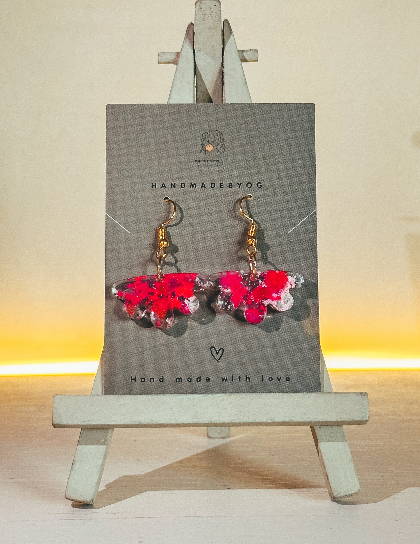 THE PINK MULTI TONE POWDER HALF FLOWER