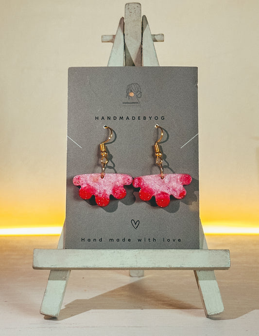 THE PINK MULTI TONE HALF FLOWER